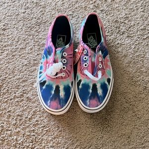 NEW tie dye vans